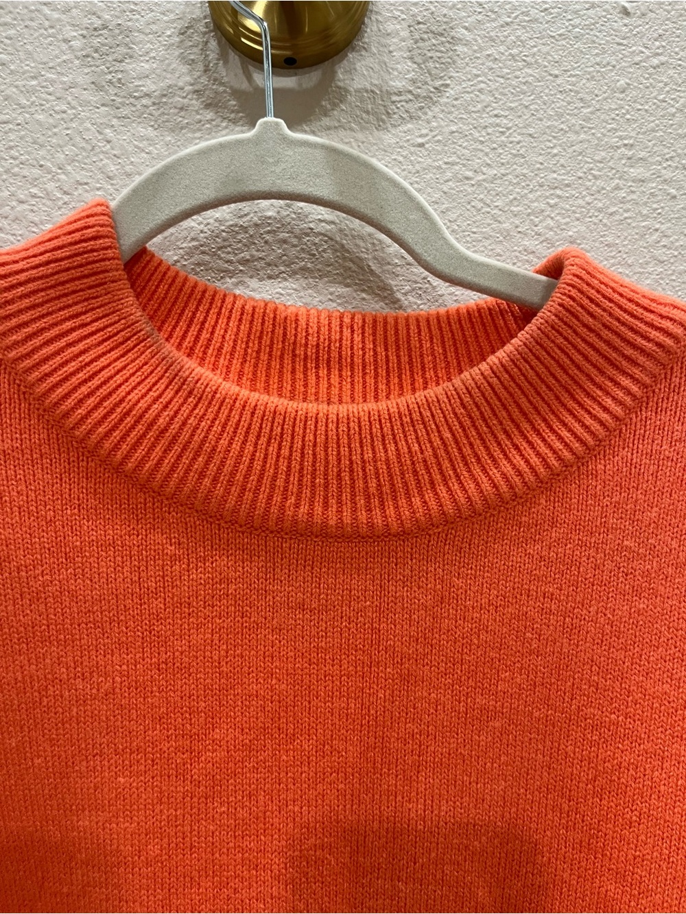 French Connection Coral Crewneck Sweater with Puff Shoulders - Picture 4 of 9